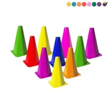 Complete Functional Agility Kit 10 Cones, 10 Chinese Hats, 1 Jump Rope And 1 Agility Ladder - 彩色 - 查看 2