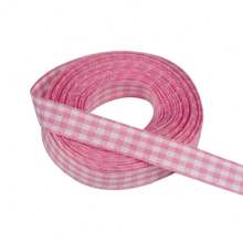 Gingham Ribbon Plaid Ribbon For Gift Wrapping Party Wedding Christmas Decoration