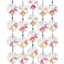 1 Piece Spring Flower Crystal Suncatcher Wind Chimes Crystal Prisms Hanging Suncatcher Pendant Home Decor Gifts