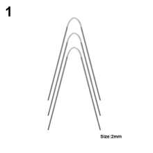 3 Pcs/Set Circular Knit Needles Cable Knitting Needles Metal Flexible Stainless Steel For Babies Sleeves Socks Sewing Accessories
