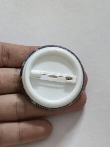 1 pieza Insignia de broche graciosa, Insignia de mujer, Accesorio de ropa, Decoración de mochila, Regalo ideal para amigos, familia, maestros y compañeros de clase