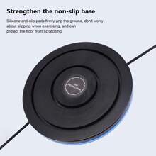 NetHong Waist Twisting Disc Body Shaping Slimming Balance Board With Rope Foot Massage - Blue - View 9