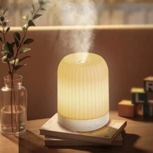 250ml Essential Oil Diffuser, Ultrasonic Aromatherapy Diffuser With Intermittent Timer, 7 LED Lights And Auto-Off Safety Switch