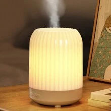 250ml Essential Oil Diffuser, Ultrasonic Aromatherapy Diffuser With Intermittent Timer, 7 LED Lights And Auto-Off Safety Switch