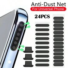 Universal Phone Dustproof Net Stickers Speaker Mesh Compatible With Iphone Anti Dust Net Sound Hole Charging Port Dust Cover Plug Dust Plug