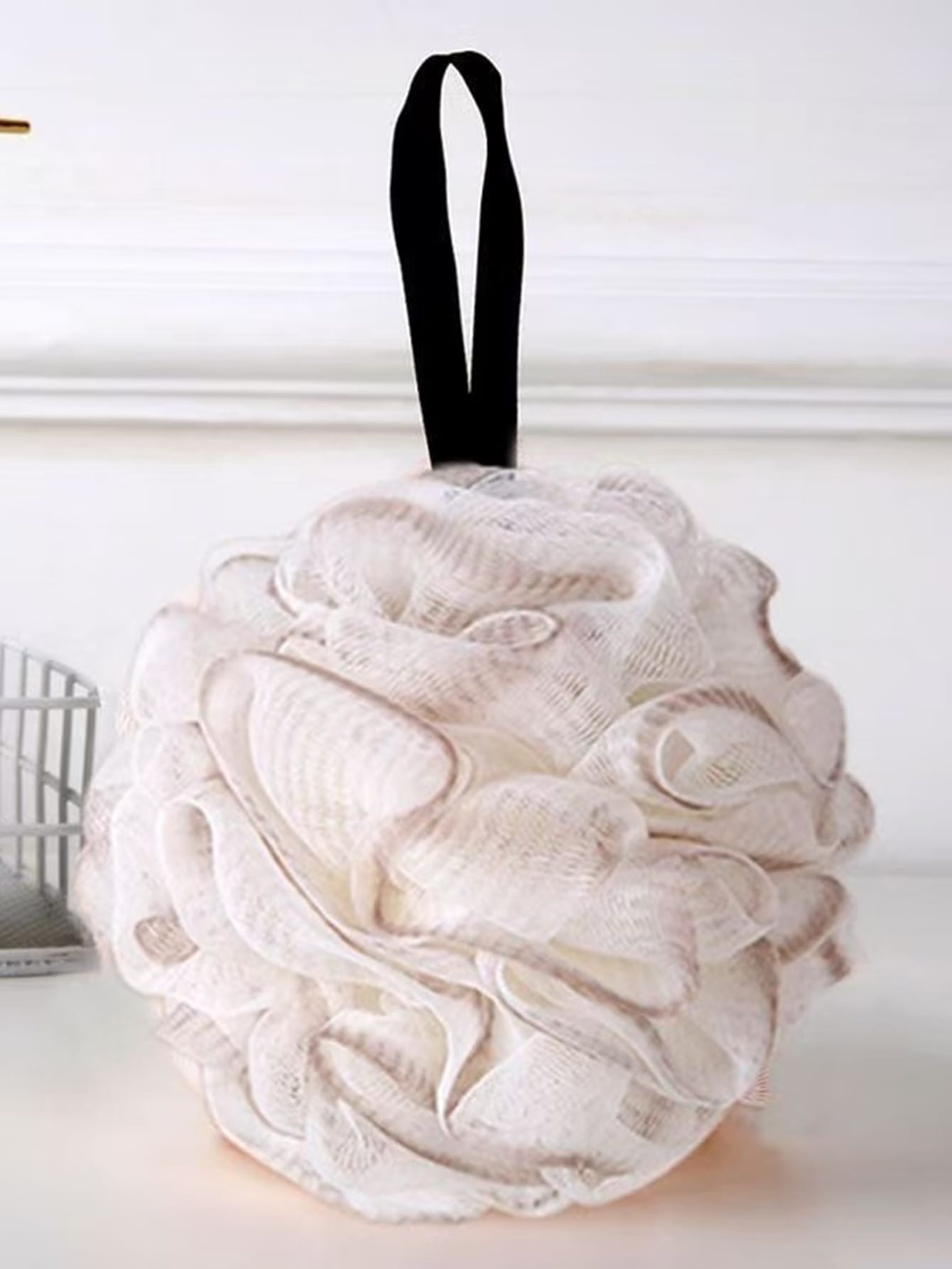 ليفة الاستحمام الكبيرة الفاخرة ثلاثية الألوان المز...