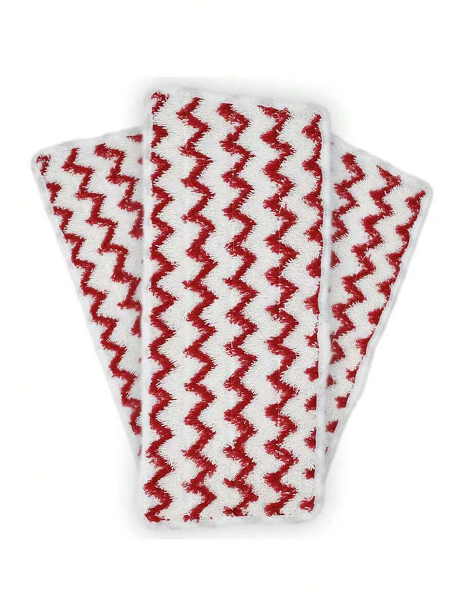 1/2/3 piezas Recambios para mopa de vapor XXL, Almohadillas de repuesto rectangulares para mopa, Recambios de microfibra de manos libres - Multicolor - Ver 1