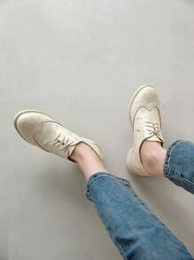 Stijlvolle, casual, veelzijdige, effenkleurige loafers