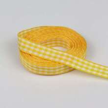 Gingham Ribbon Plaid Ribbon For Gift Wrapping Party Wedding Christmas Decoration