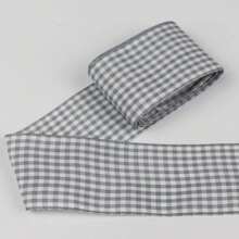 Gingham Ribbon Plaid Ribbon For Gift Wrapping Party Wedding Christmas Decoration