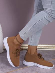 24 件最新款女式轻便公路跑步运动鞋 - 棕色 - 查看 5