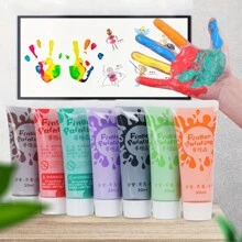 30ml/1oz Washable Finger Paint, Art Supplies, Suitable For DIY Hand Painting And Crafting - Multicolor - View 2