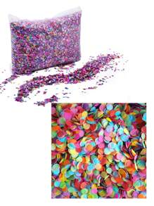 1 Bolsa de Confeti de Colores Para Fiestas Decoracion, Eventos, Cumpleaños Confeti de Colores bolsa - Multicolor - Ver 1