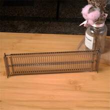 2pcs Drawer Storage Divider, Plastic Transparent Drawer Divider, Freely Combined Horizontally & Vertically For Organization, Drawer Compartment Divider, For Underwear Sock Storage Organization Valentine's Day - Multicolor - View 3