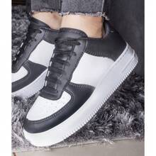 Women Wedge Sneakers - Gris Oscuro - Ver 5