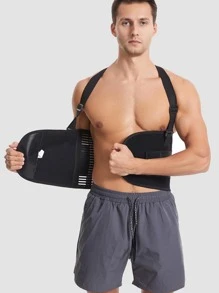 Correa para el hombro universal para hombres, con diseño cómodo y transpirable, que mejora la confianza en el Body, ligera y flexible, ideal para uso diario, oficina, deportes y ejercicio