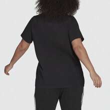 Adidas TREFOIL TEE - Black - View 2