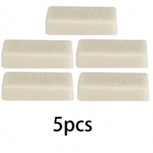 20/10/5/2/1pc 1oz Pure Natural Beeswax Blocks, No Additives, Suitable For Homemade Candles, DIY Lotions, Home Polishing, Jewelry Making, Etc.