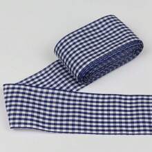 Gingham Ribbon Plaid Ribbon For Gift Wrapping Party Wedding Christmas Decoration