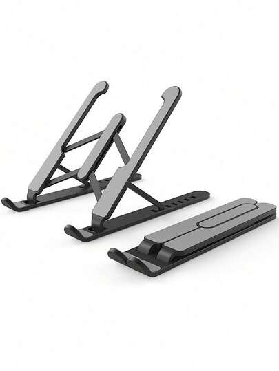 Laptop Stand Cooling Design Portable Platform Folding Stand Height Adjustable Laptop Stand
