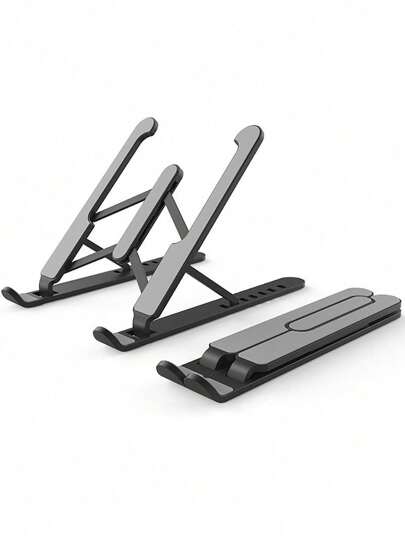 Soporte del ordenador portátil diseño de enfriamiento de la plataforma portátil soporte plegable soporte ajustable de altura soporte del ordenador portátil