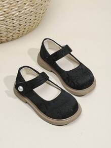 Zapatos planos cómodos y casuales de punta redonda para niños, nuevos zapatos de niña de primavera 2025 con cordones, zapatos de moda