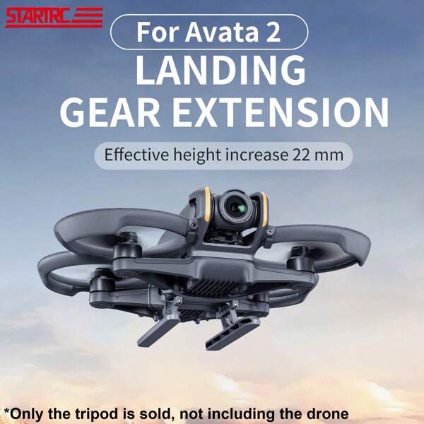STARTRC STARTRC ausklappbarer Höhenverlängerer & stoßabsorbierende Trainings-Landevorrichtung für DJI Avata 2-in-1 Drohne