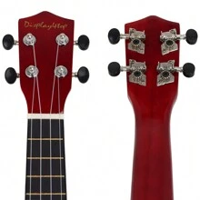 21 Inch Soprano Ukulele,Professonial Ukele  With Gig Bag, Picks,Extra Strings - NATURAL - View 7