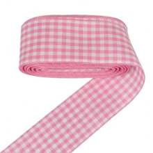 Gingham Ribbon Plaid Ribbon For Gift Wrapping Party Wedding Christmas Decoration