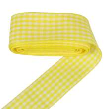 Gingham Ribbon Plaid Ribbon For Gift Wrapping Party Wedding Christmas Decoration