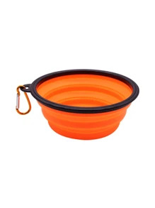 1pc Outdoor Dog Bowl Wholesale Portable Pet Foldable Bowl Slow Feeding Silicone Hanging Dog/Cat Bowl Water Cup Pet Feeding Bowl,Cat Mom,Dog Mom,Catlover,Doglover, Best Cat Mom ,Best Dog Mom Water Bottle Camping