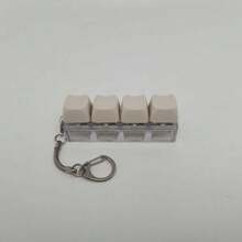 烦躁钥匙扣玩具，减压按钮手指玩具，收藏品，派对礼物，年轻人创意减压小工具