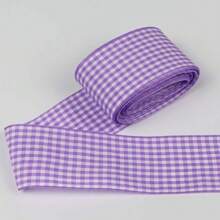 Gingham Ribbon Plaid Ribbon For Gift Wrapping Party Wedding Christmas Decoration