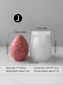 Formy do świec Love And Egg, dekoracje, formy do rzeźbienia w kształcie gwiazdek DIY, świece zapachowe, świeczniki, dekoracje do domu z żywicy, silikonowe formy do świec, nadają się również do tworzenia dekoracji z gipsu