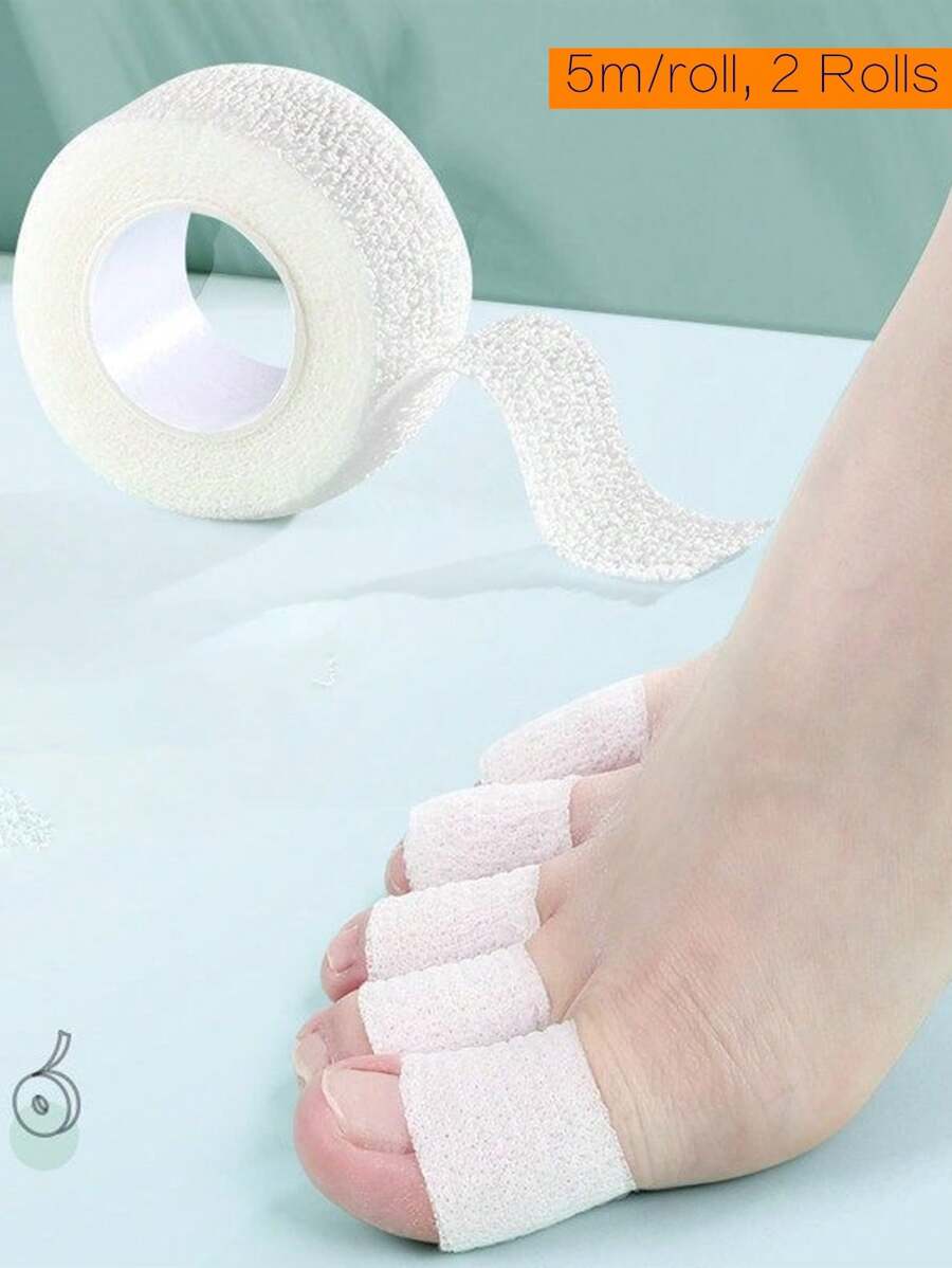 10m/2rolls Toe Protector Tape, Super Thin Bandage For Toe, Anti ...