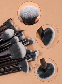 MAANGE 30pcs Professional Makeup Tools Set With 20pcs Facial Makeup Brushes & 4pcs Beauty Sponge With Box & 3pcs Mini Air Cushion Puffs & 3pcs Triangle Powder Puff, Powder, Blush, Eyeshadow, Shadow, Eyebrow, Eyelash, Eyeliner, Highlight, Blending, Concealer Brush, Travel-Friendly, Gift For Women & Girls