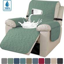 CYCMACO Housse de fauteuil une place , housse de fauteuil une place, housse de fauteuil, housse de fauteuil. - Vert menthe - Voir 1