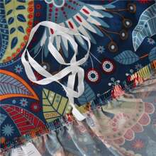 [Fashion Essential] Bohemian Style Sofa Cover, Stretchy Fabric, Renew Your Home, Suitable For All Seasons, Ideal For Home, Outdoor, Office, Parties, Hotels, Holiday Gift, Seasonal Switch Gifts Birthday Graduation Couch Cover Sofa Covers Room Decor Living Room Decor - Multicolor - View 11