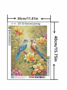 DIY Diamond Painting Kit - 1 Set, 30*40cm Full Coverage Diamond Embroidery