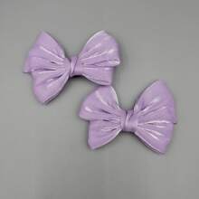 2pcs/Set Bow Design Elegant Decorative Shoe Clips, Colorful, Shiny & Charming For Holidays Like Valentine's Day, Lovely Gift (Shoes Not Included), Summer Sandals Accessories