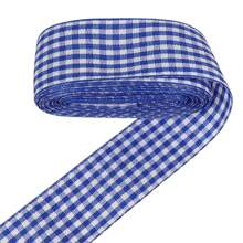 Gingham Ribbon Plaid Ribbon For Gift Wrapping Party Wedding Christmas Decoration