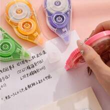 Morandise Correcting Tape, High-Quality Large Capacity Boxed Correction Tape, Continuous Tape, And Stationery For Learning - Multicolor - View 4
