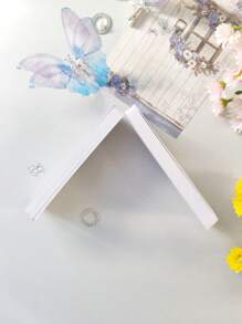 60Sheets/Set Kraft Paper Card Blank Business Card Message Thank You Card Label Bookmark Learning Cards Doodle Bookmark Ancient Style Bookmark Paper Blank Paper With Holes Hand-Painted Cards Creative DIY Material Package Student Note Handwritten Card,School Supplies,Back To School