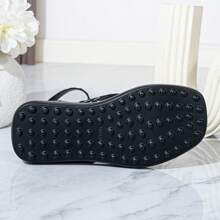 Sandalias romanas casuales de mujer con plataforma negra, suela gruesa, estampado de leopardo metálico plateado, hebilla metálica en la tira trasera, cómodas sandalias de playa para primavera/verano
