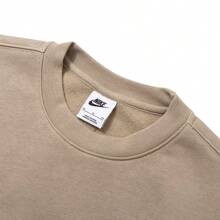 Nike Men's Sweatshirt, Winter 2026 New Basic Thermal Lined Warm Crew Neck Pullover BV2663-247 - Khaki - View 3