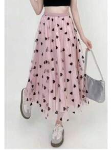 Linda Falda De Tul - Rosa - Ver 3