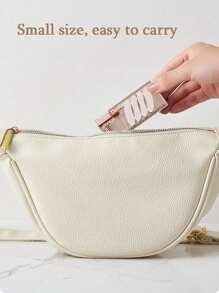 1 Stück tragbarer Zahnseide Spender, inklusive 10 Stücke Zahnseide mit Selbstauslöse Behälter, Mundpflegeartikel Zahnpicker Zahnseide