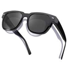 Lightweight TR90 Polarized Fit Over Sunglasses To Wear Over Your Prescription/Reading/Regular Glasses IF1010 Fashionable Shade Elegant Outfit Family Outings Travel Vacation Holiday For Summer Beach Vacation,Outdoor,Travel - Multicolor - View 14