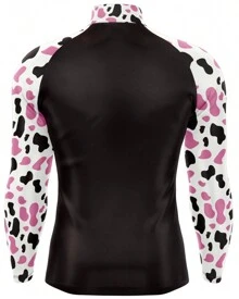 Koi Fishing Wear Camisa Camiseta Pesca Manga Camuflada Vaca Dry Fit Uv50+ - Preto e Branco - Visão 3