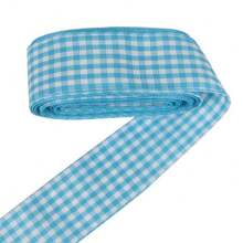 Gingham Ribbon Plaid Ribbon For Gift Wrapping Party Wedding Christmas Decoration